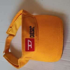 Diesel hat visor cap D Yellow RARE